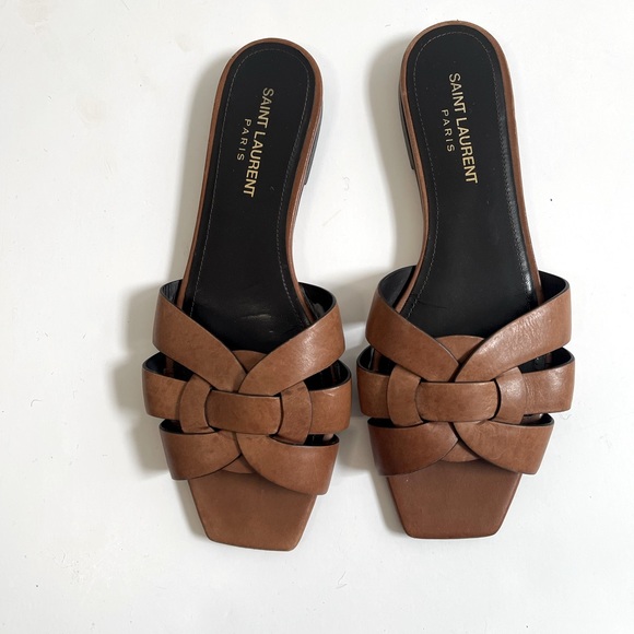 Saint Laurent Shoes - Saint Laurent tribute mules flats 38